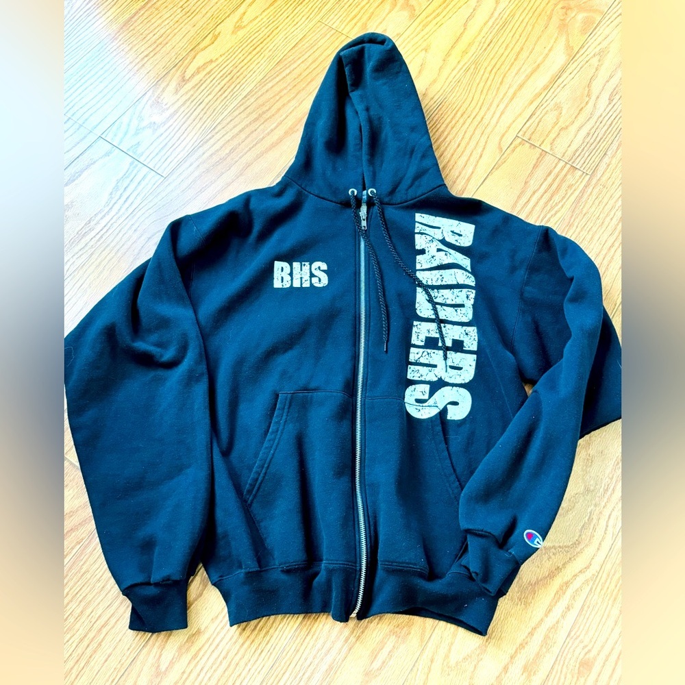 Champions jacket hoodie raiders hoodie Size M